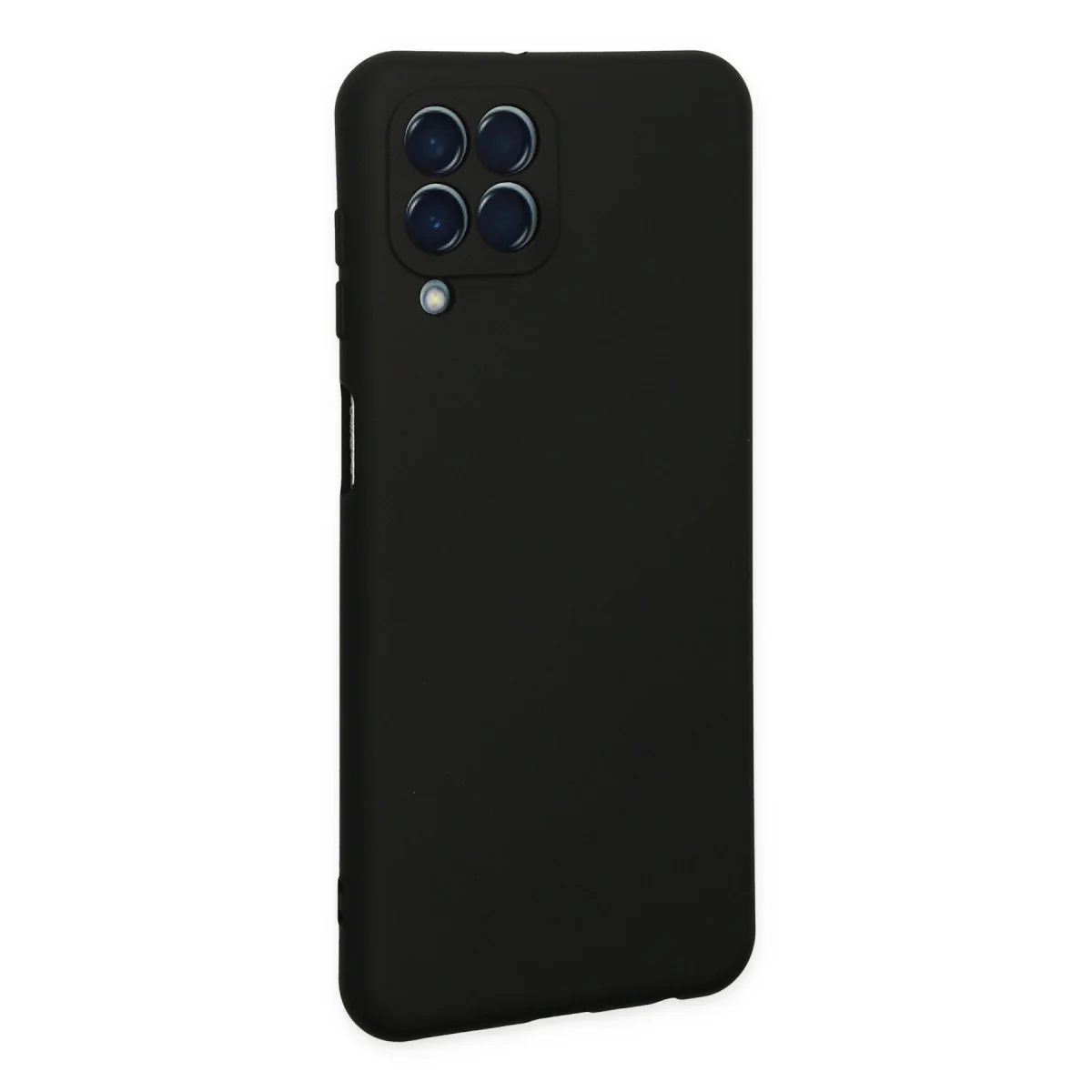 Galaxy M33 Kılıf Nano içi Kadife Silikon - Siyah