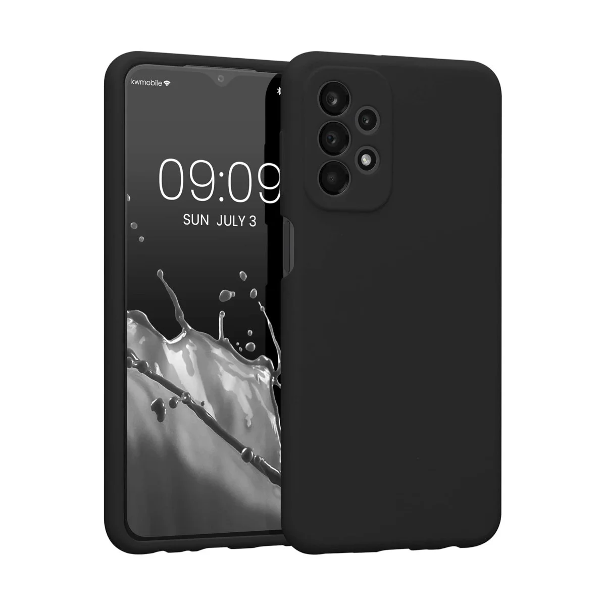 Galaxy A53 5G Kılıf First Silikon - Siyah