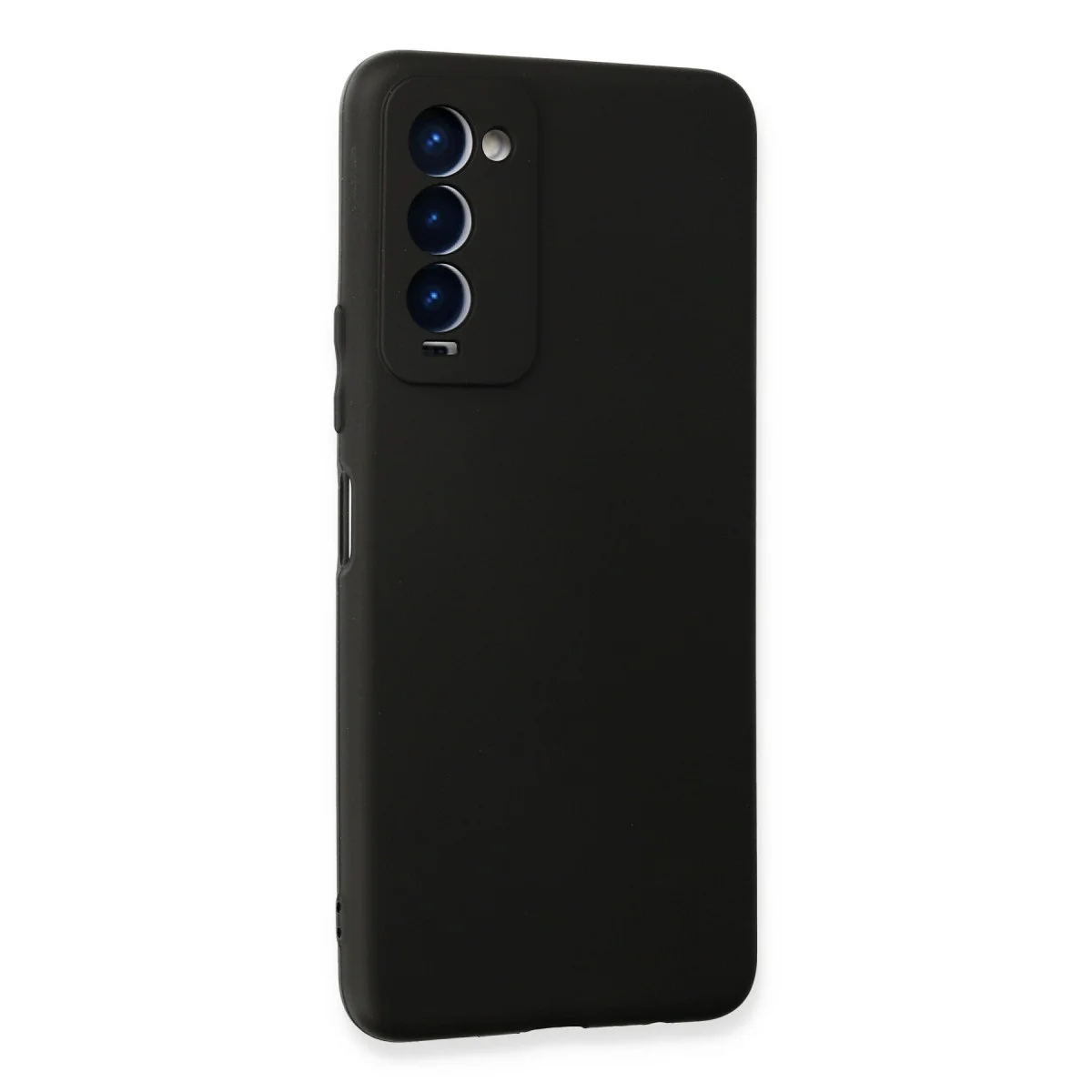 Camon 18 Kılıf First Silikon - Siyah