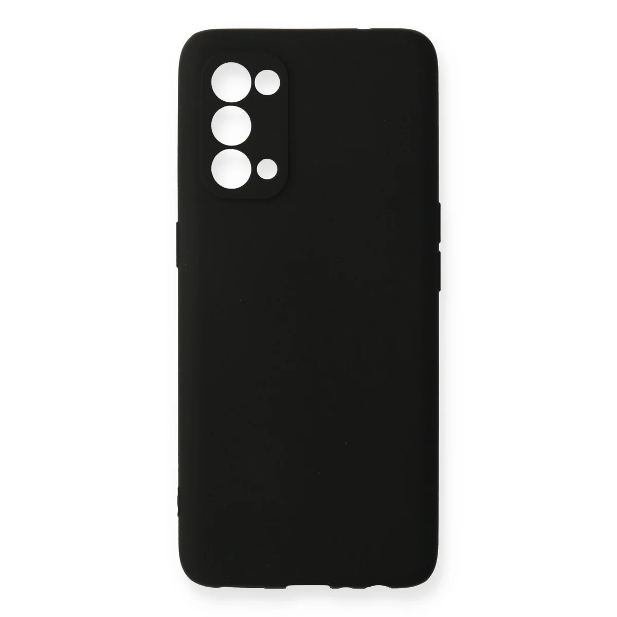 Reno 5 Pro Kılıf First Silikon - Siyah