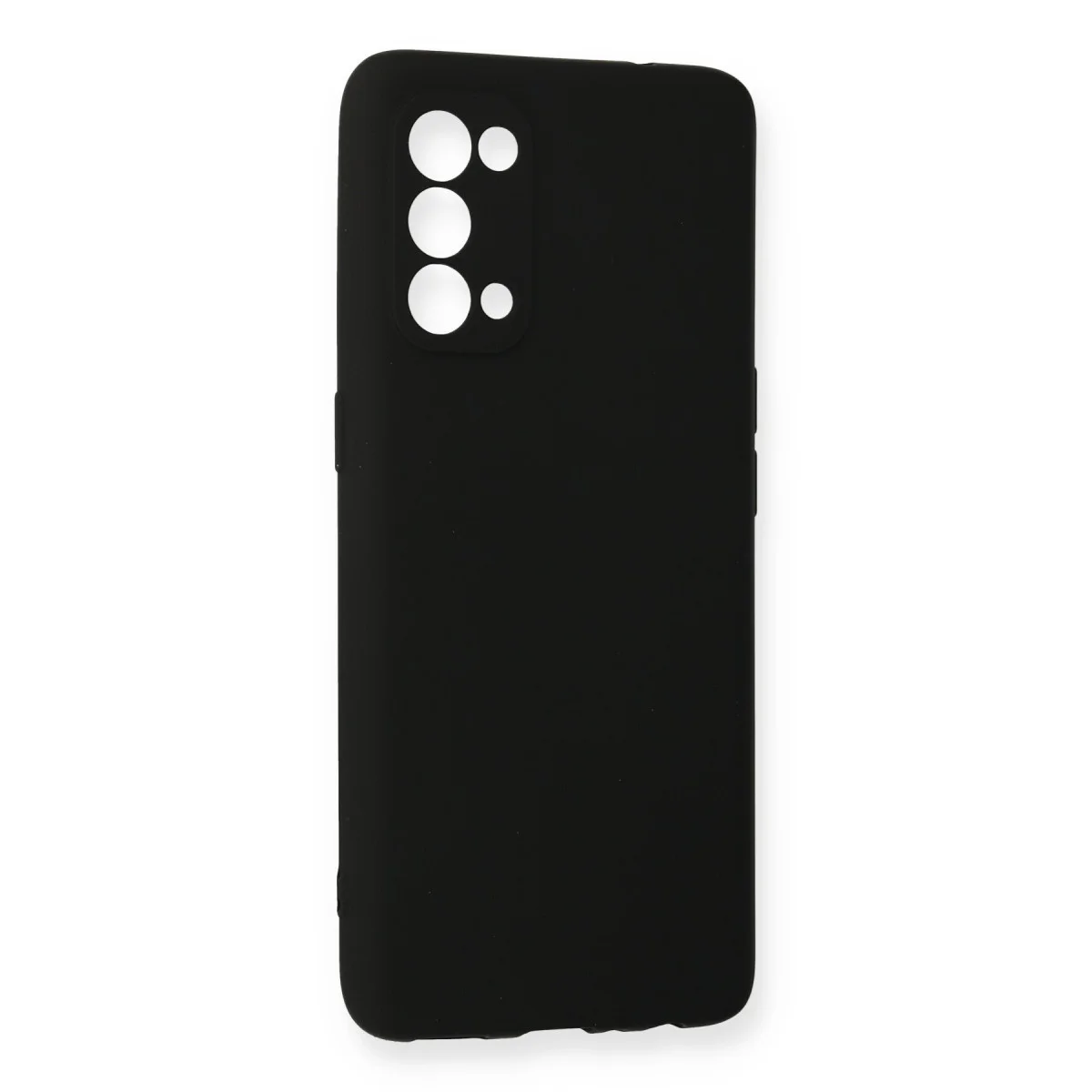 Reno 5 Pro Kılıf First Silikon - Siyah