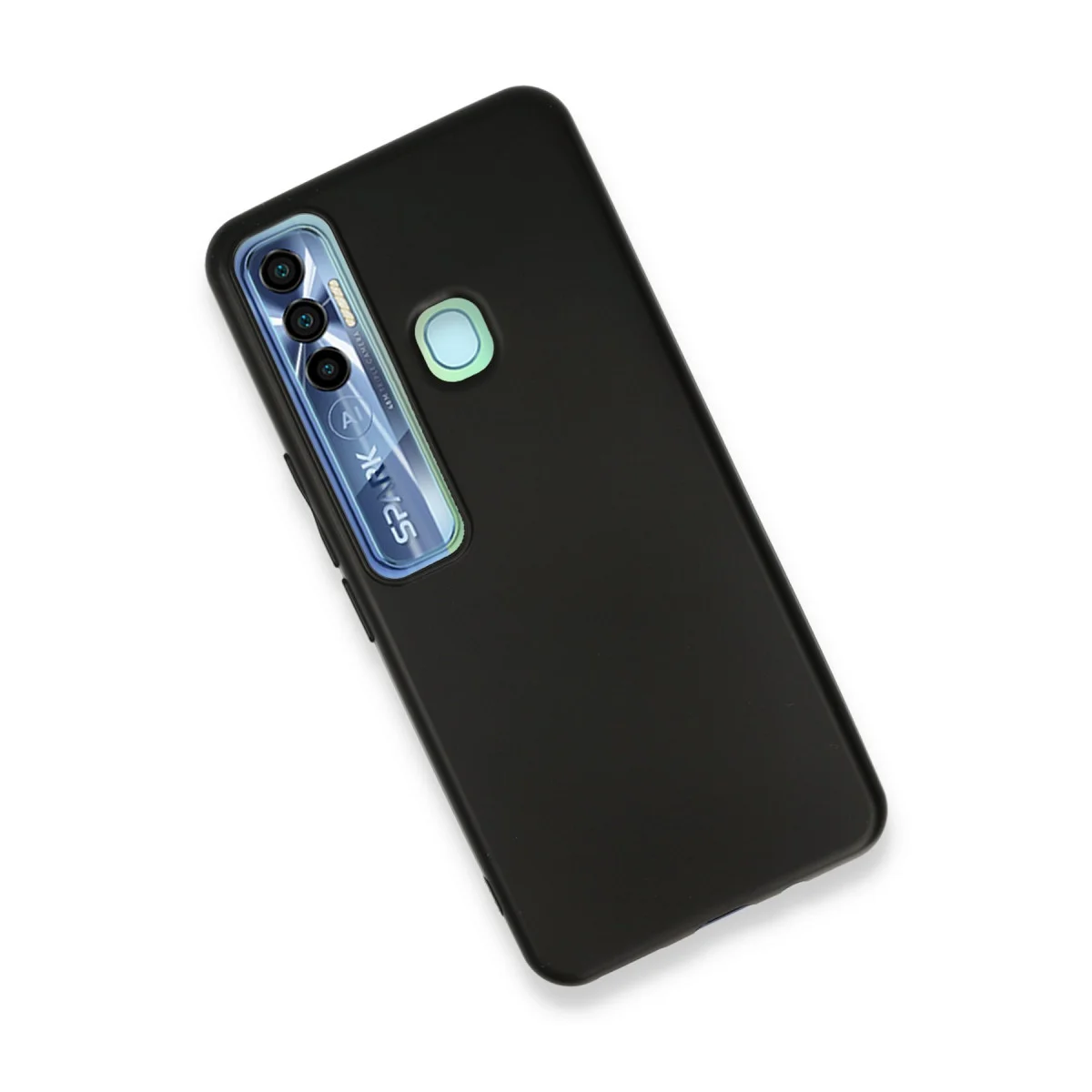 Spark 7 Pro Kılıf First Silikon - Siyah
