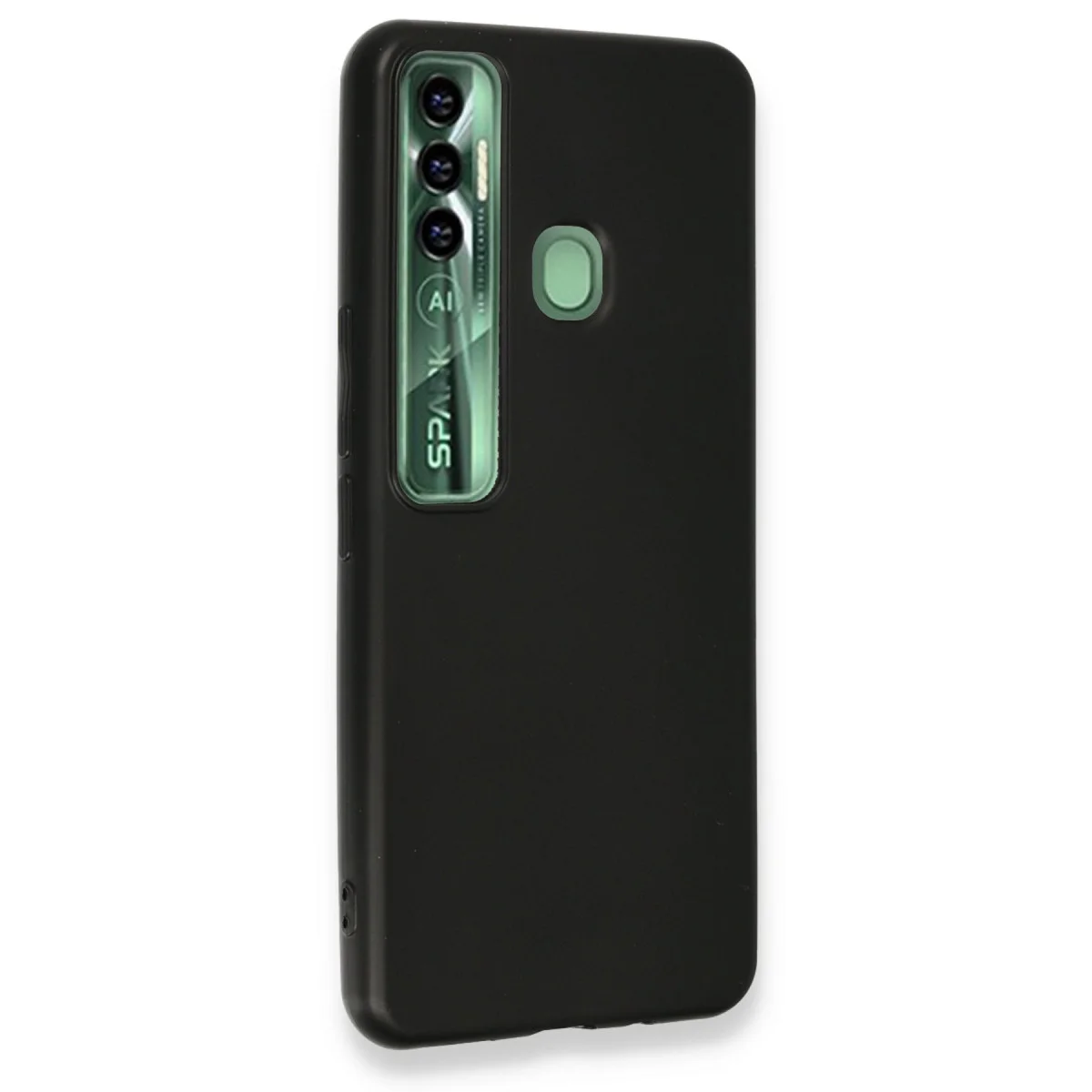 Spark 7 Pro Kılıf First Silikon - Siyah