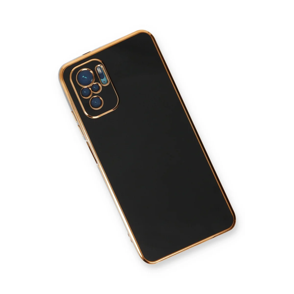 Redmi Note 10 Kılıf Volet Silikon - Siyah