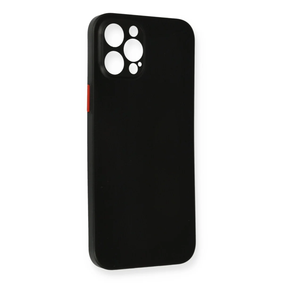 iPhone 12 Pro Max Kılıf PP Ultra İnce Kapak - Siyah