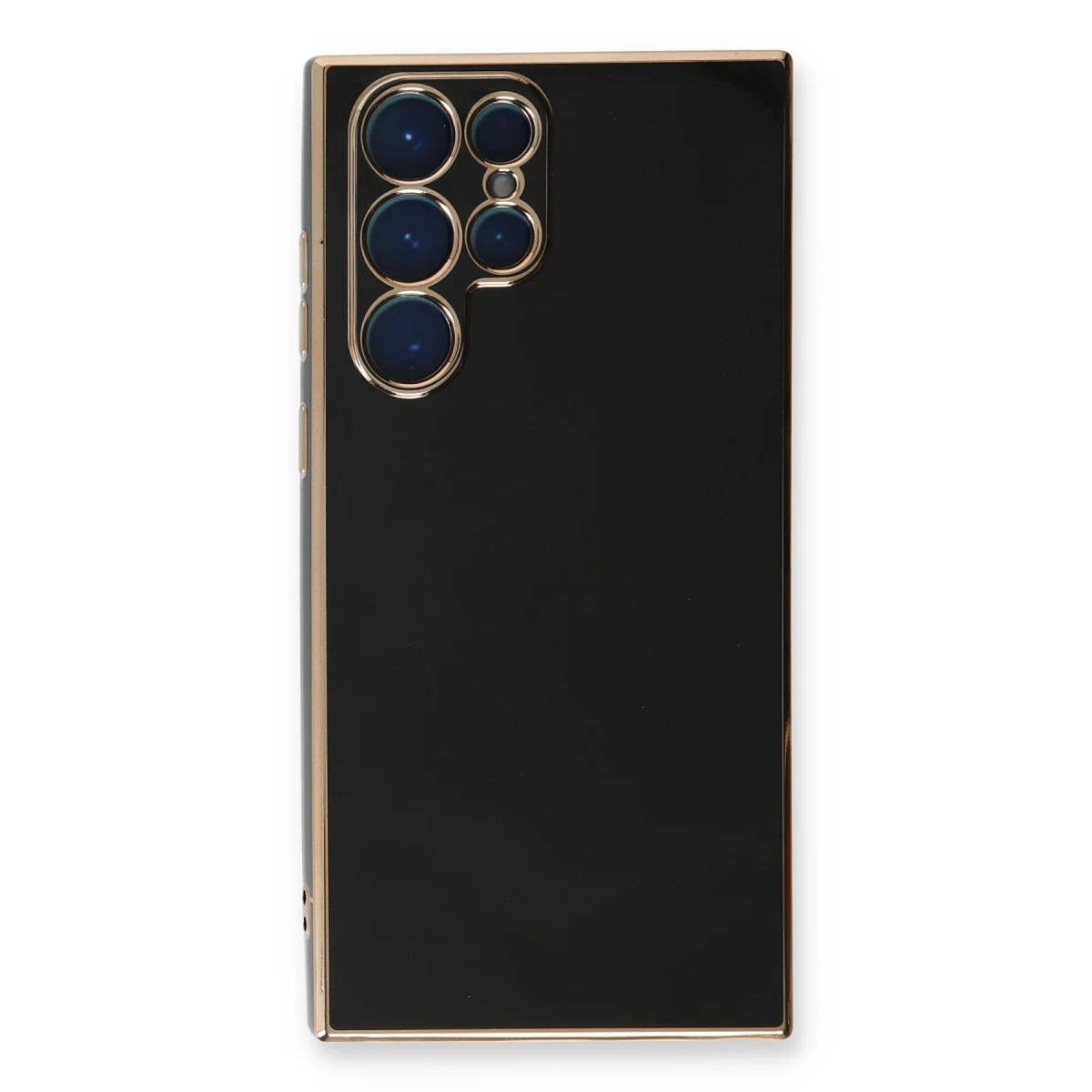 Galaxy S22 Ultra Kılıf Volet Silikon - Siyah
