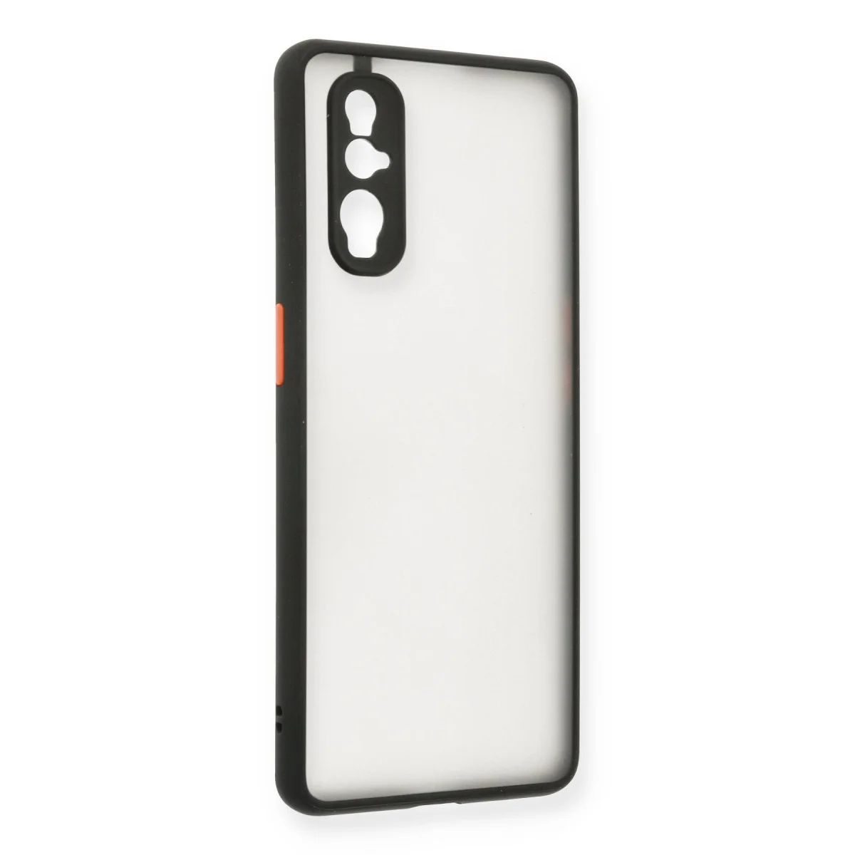 Find X2 Kılıf Montreal Silikon Kapak - Siyah