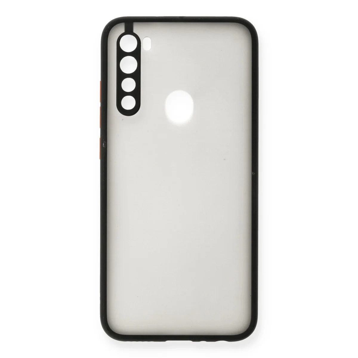 Redmi Note 8 Kılıf Montreal Silikon Kapak - Siyah
