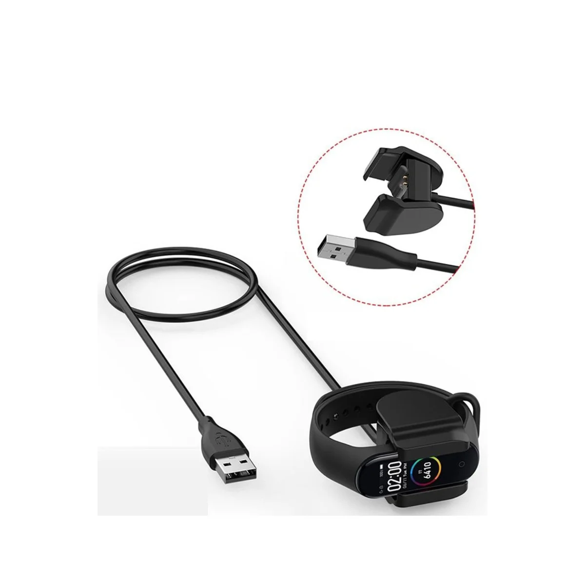 MC06 Şarj Adaptörü 100cm Mi Band 5/6