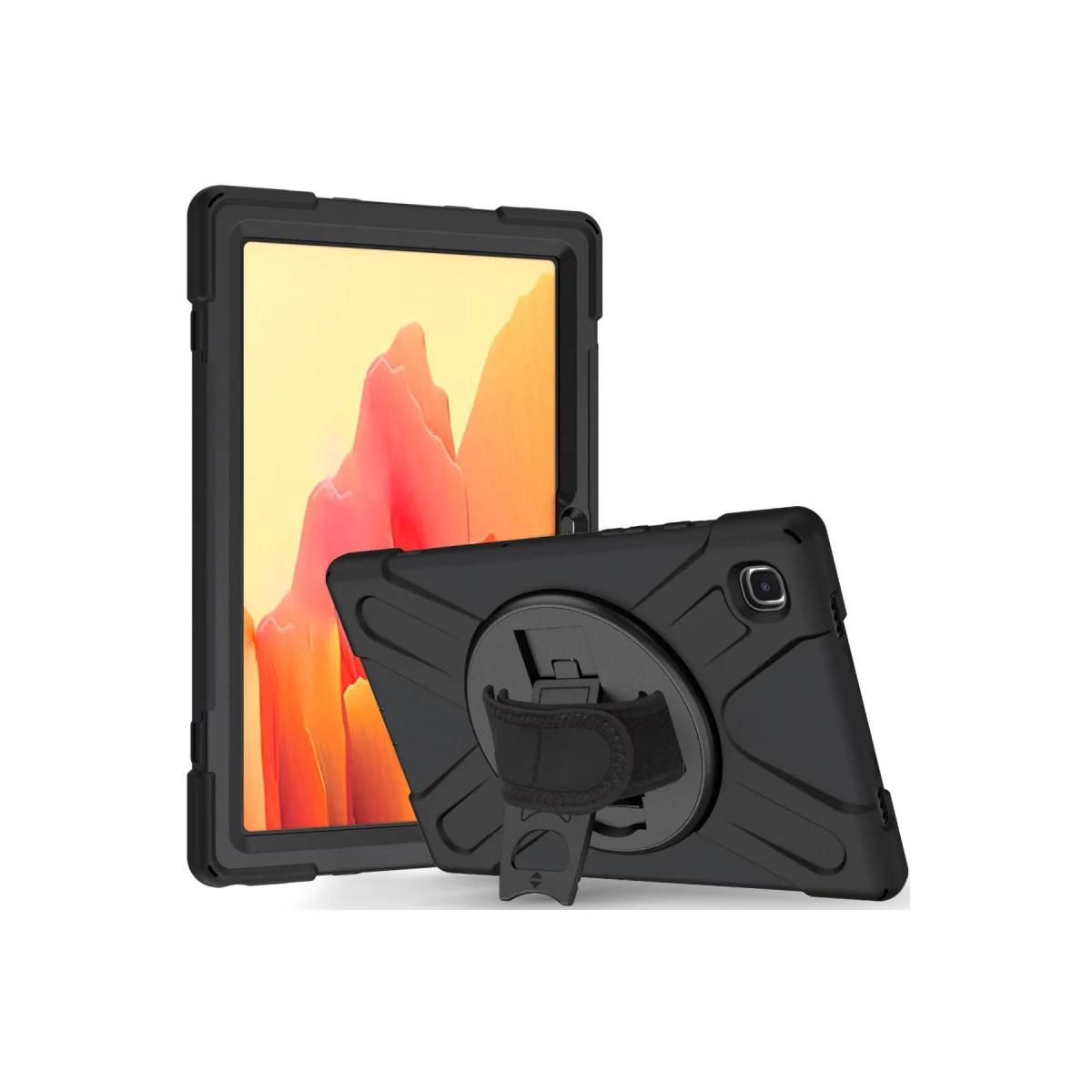 Galaxy T500 Tab A7 10.4 Kılıf Amazing Tablet Kapak - Siyah
