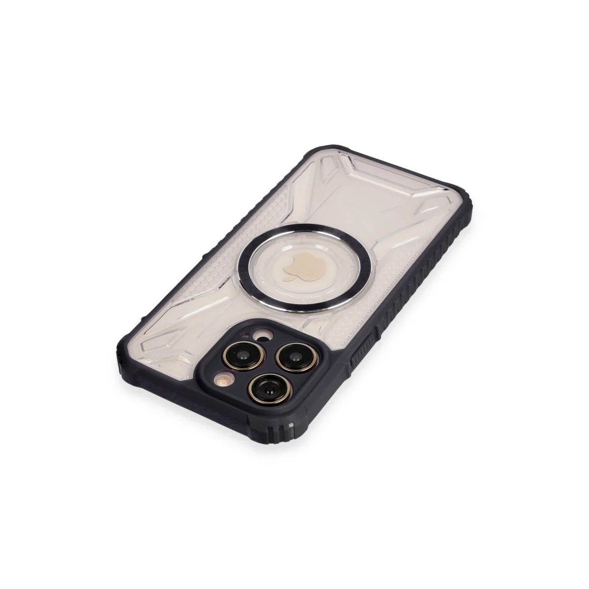 iPhone 14 Pro Kılıf Prag Magneticsafe Kapak - Siyah