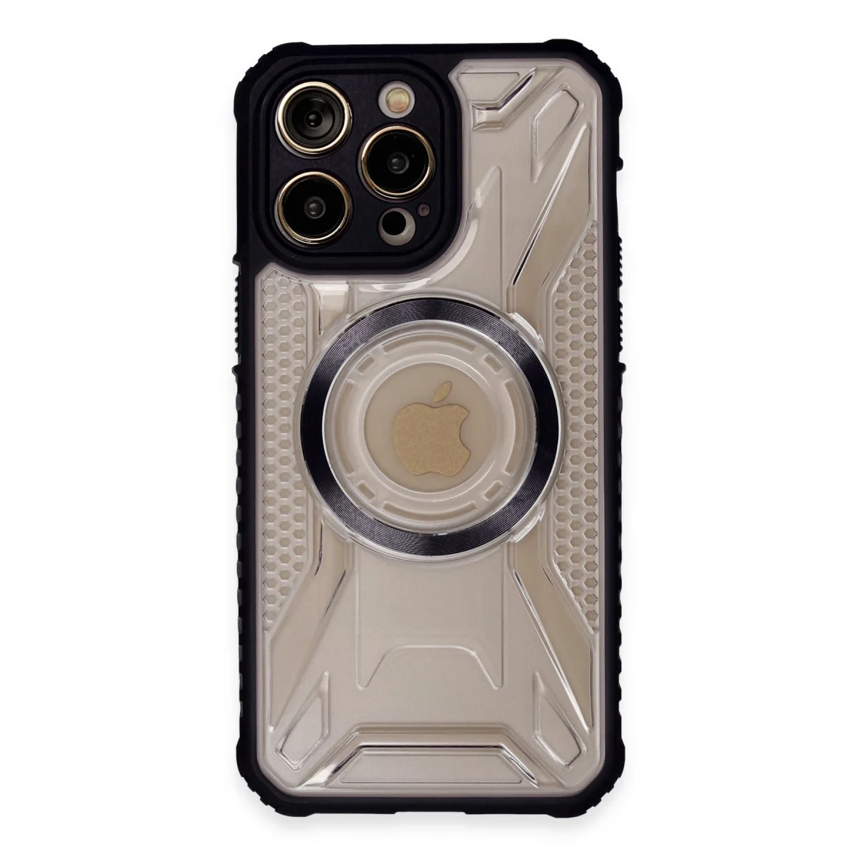 iPhone 14 Pro Max Kılıf Prag Magneticsafe Kapak - Siyah