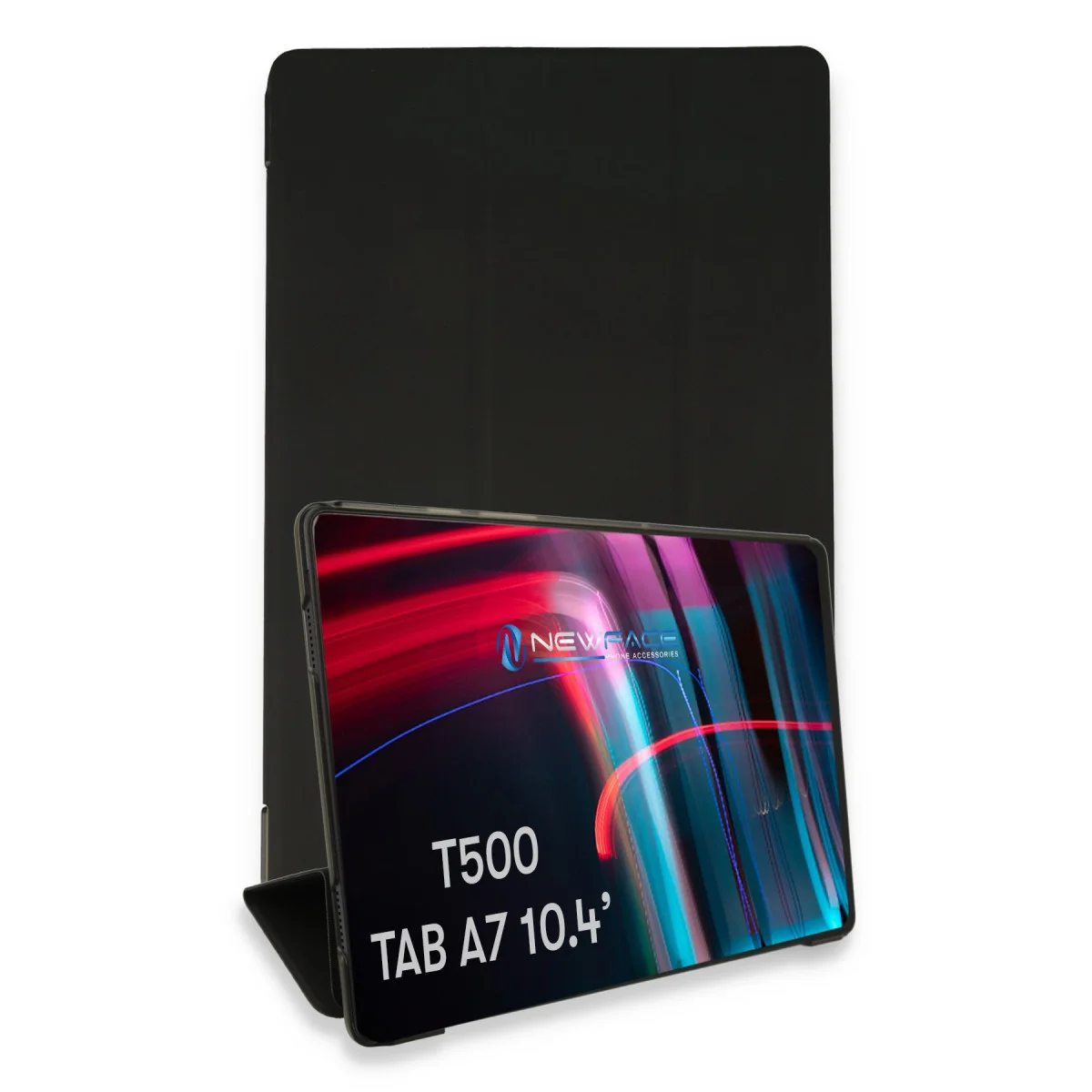 Galaxy T500 Tab A7 10.4 Kılıf Tablet Smart Kılıf - Siyah