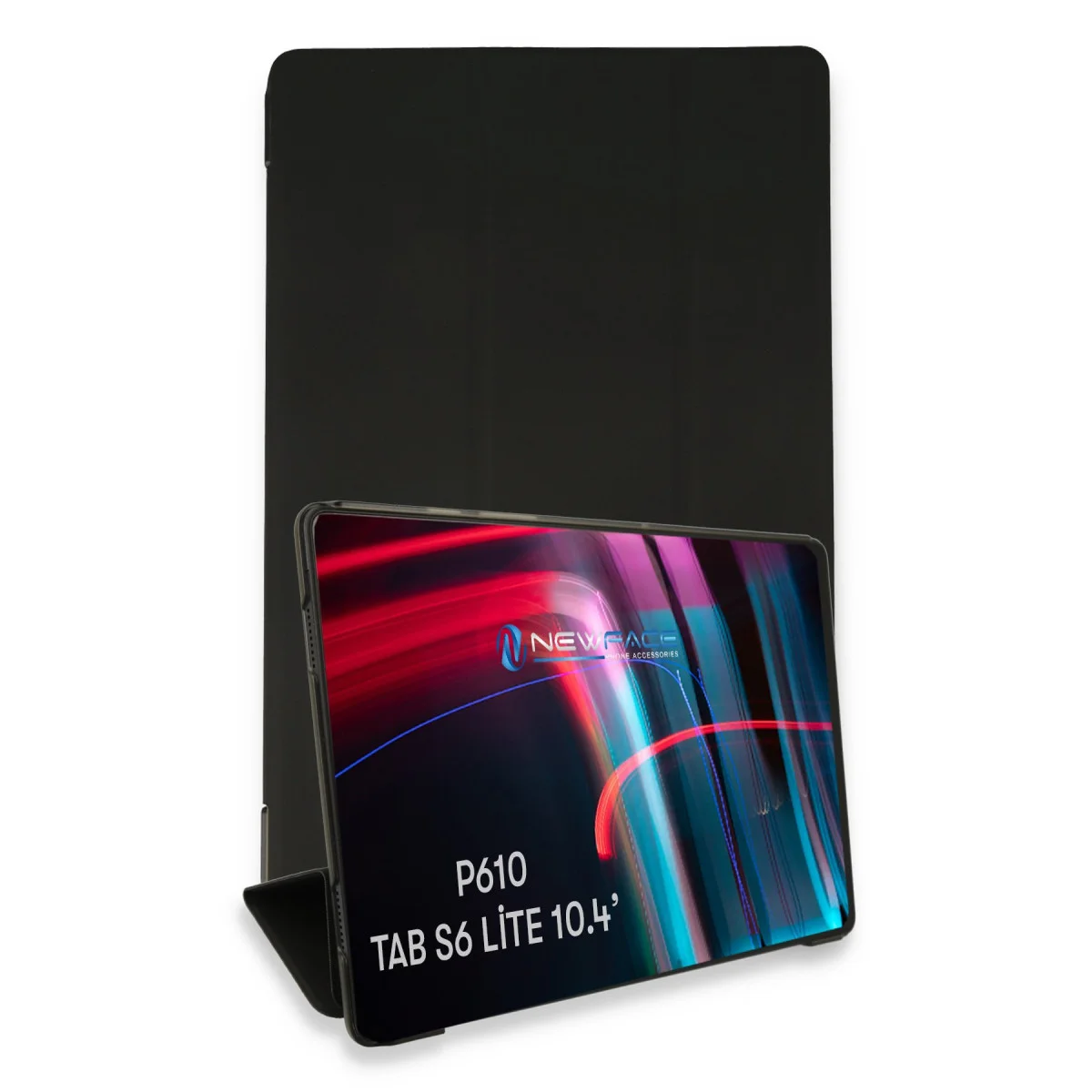Galaxy P610 Tab S6 Lite 10.4 Kılıf Tablet Smart Kılıf - Siyah