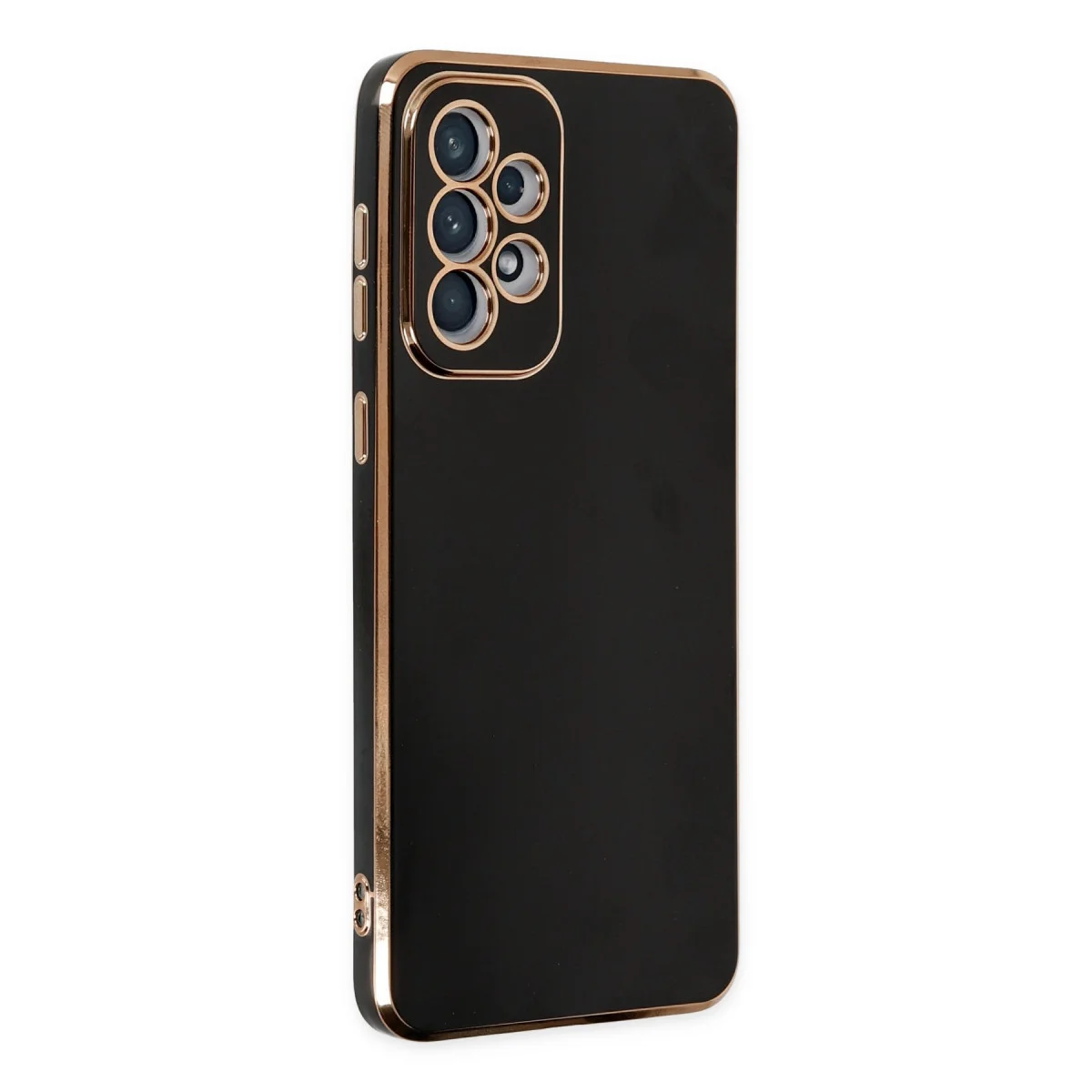 Galaxy A73 5G Kılıf Volet Silikon - Siyah