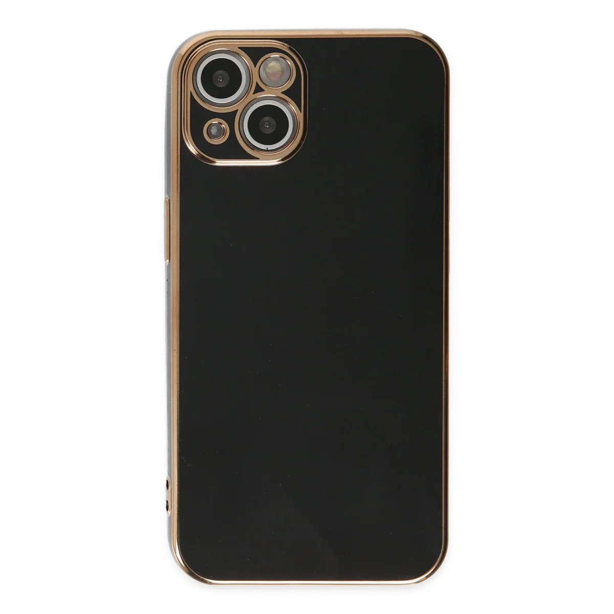iPhone 14 Kılıf Volet Silikon - Siyah