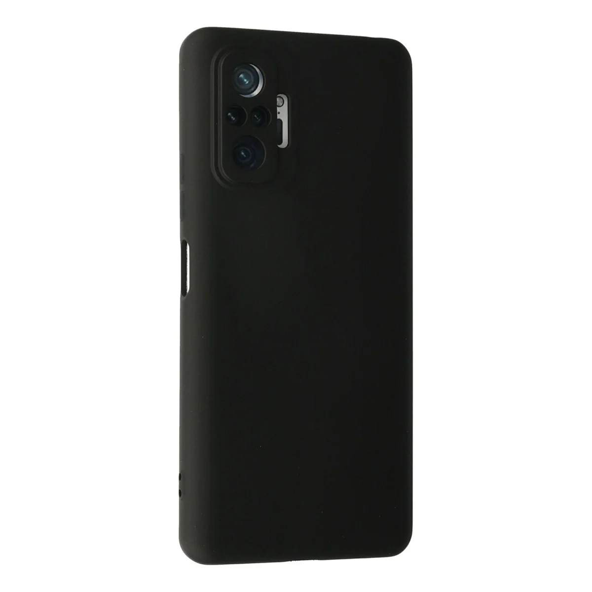 Redmi Note 10 Pro Kılıf Nano içi Kadife Silikon - Siyah