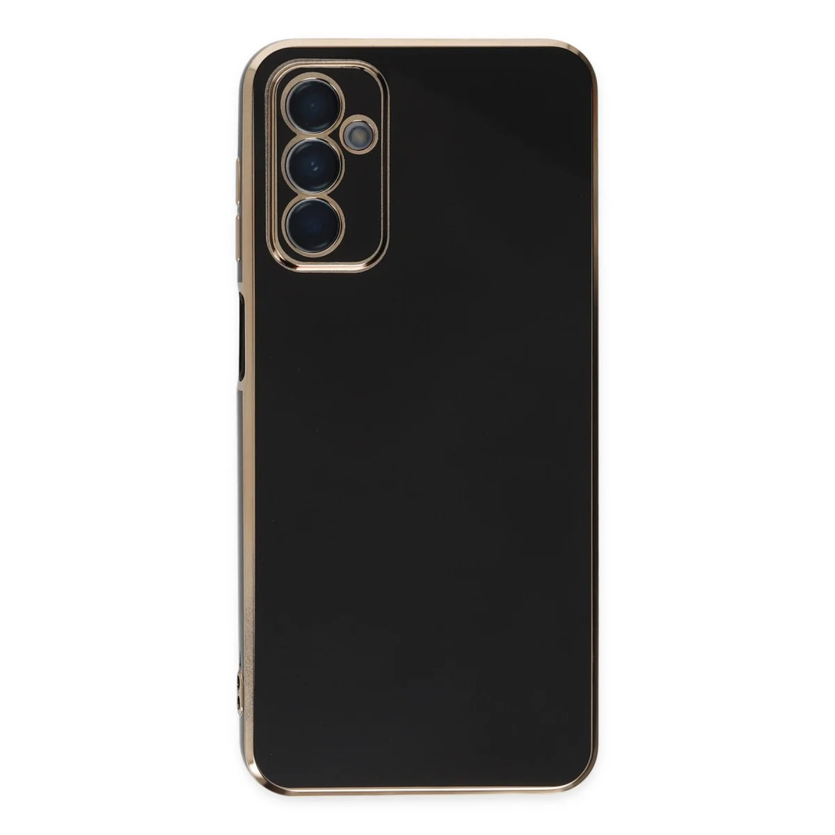 Galaxy M23 Kılıf Volet Silikon - Siyah