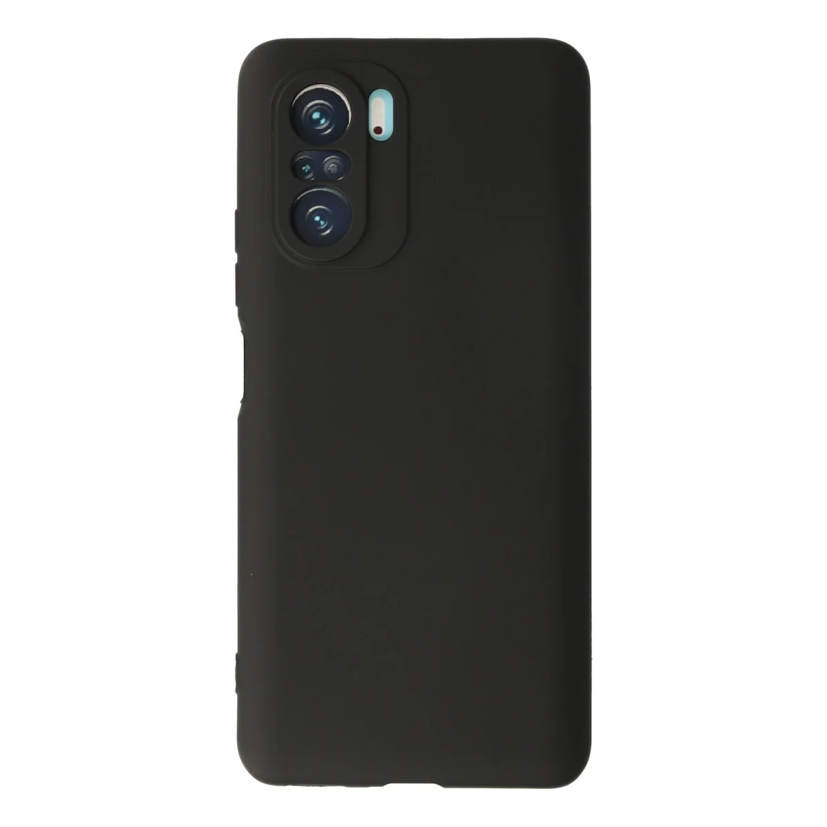 Poco F3 Kılıf First Silikon - Siyah