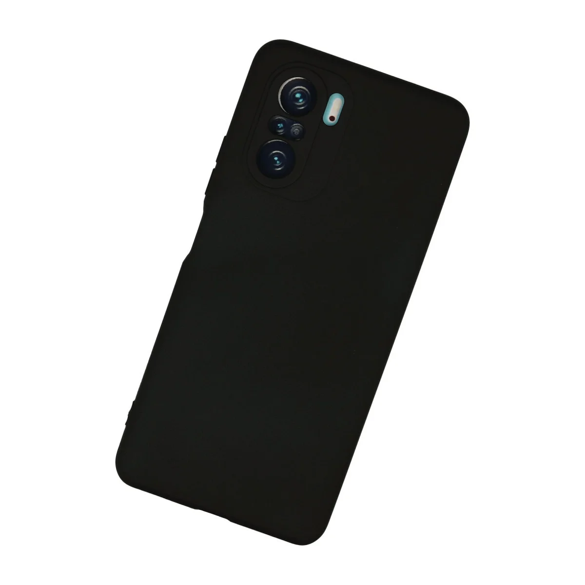 Poco F3 Kılıf Nano içi Kadife Silikon - Siyah