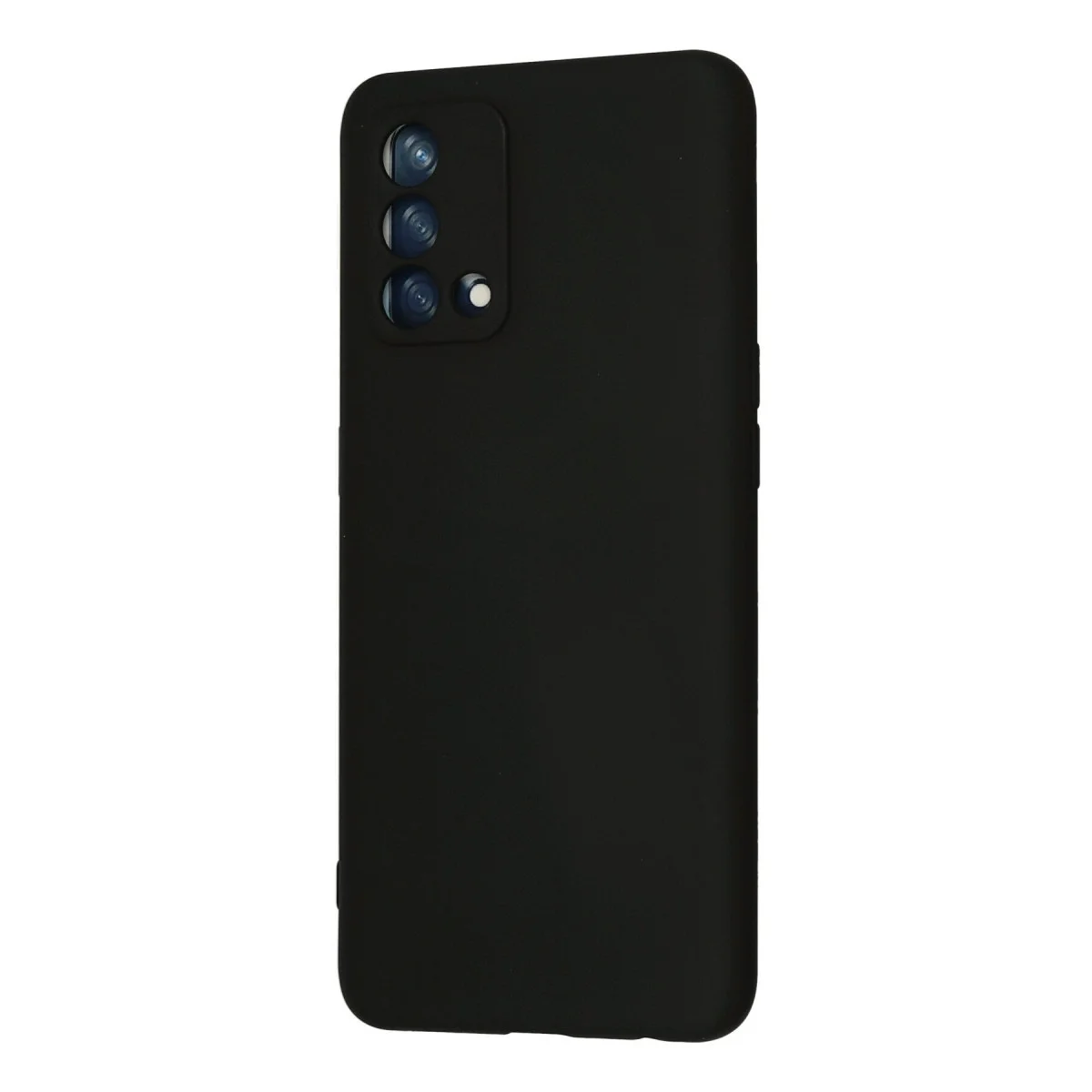 A74 4G Kılıf Nano içi Kadife Silikon - Siyah