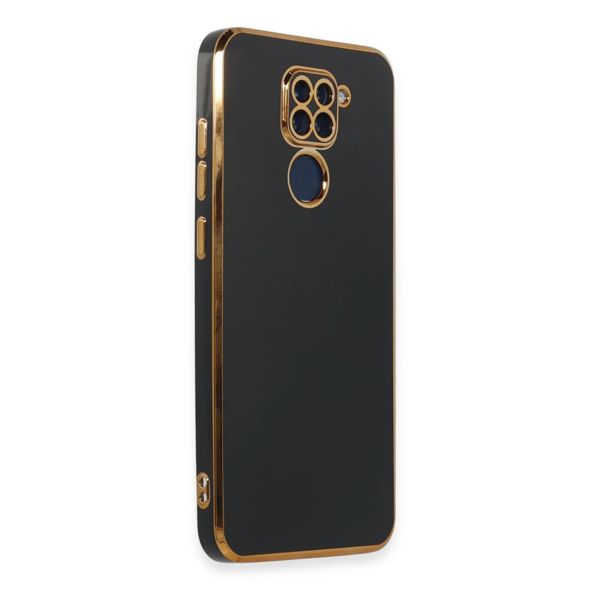 Redmi Note 9 Kılıf Volet Silikon - Siyah