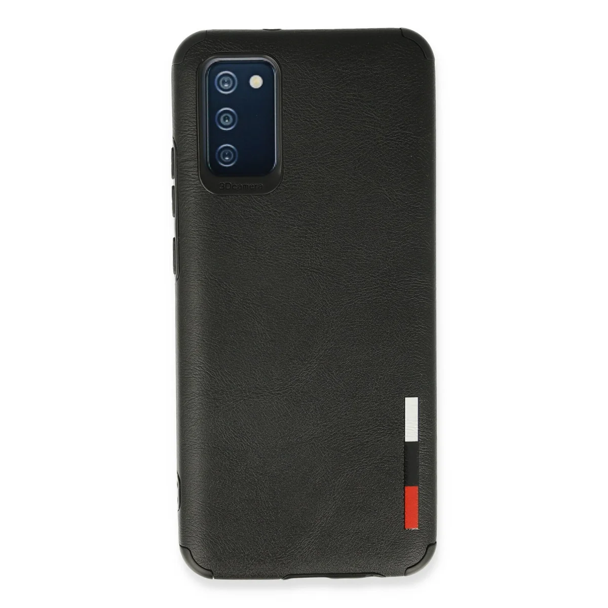 Galaxy A02S Kılıf Loop Deri Silikon - Siyah