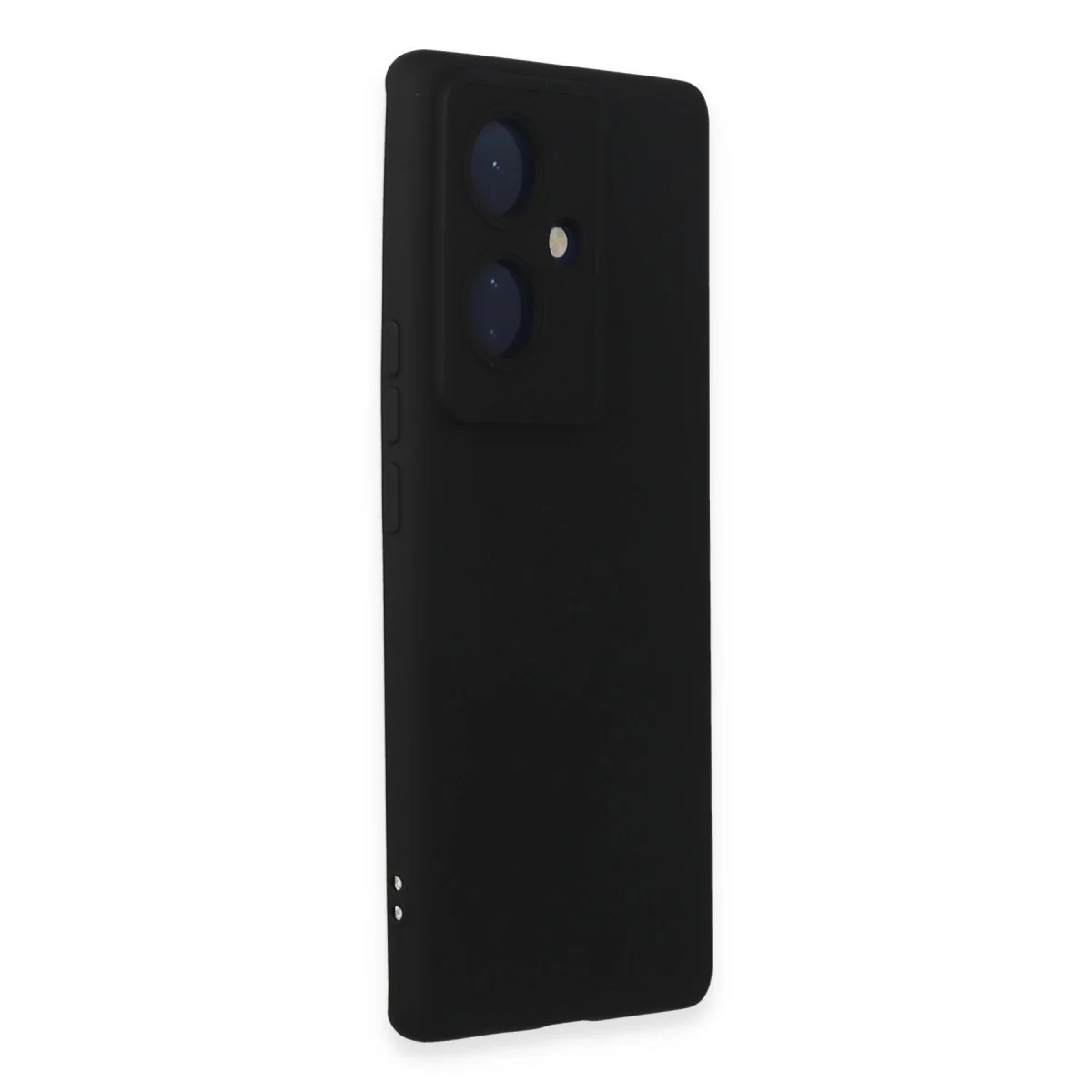 V29 Lite Kılıf Nano içi Kadife Silikon - Siyah