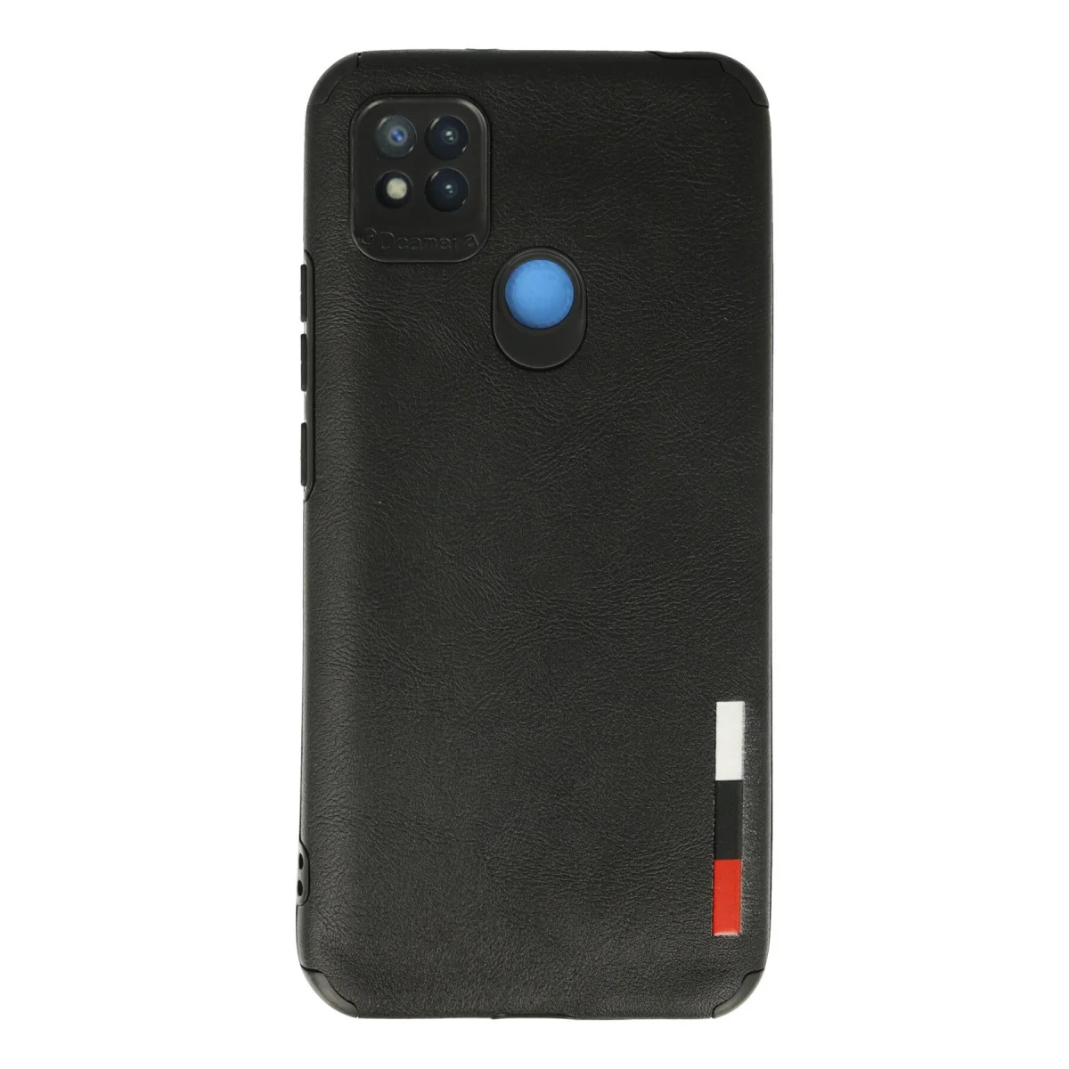 Redmi 9C Kılıf Loop Deri Silikon - Siyah