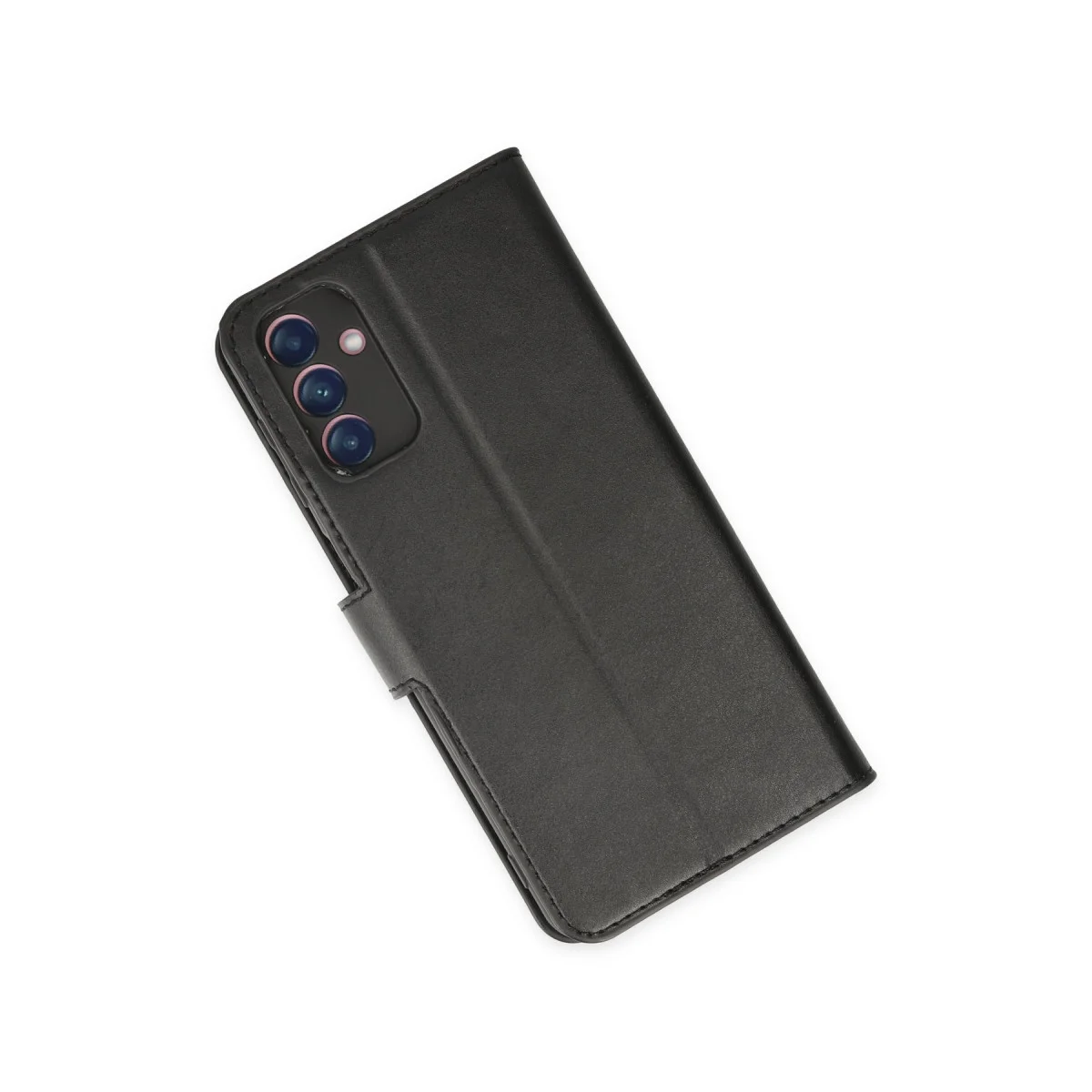 Galaxy A04S Kılıf Trend S Plus Kapaklı Kılıf - Siyah