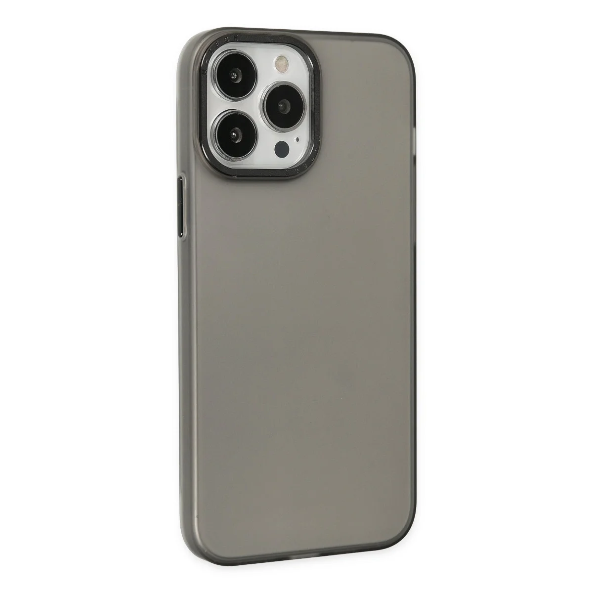 iPhone 14 Pro Kılıf Modos Metal Kapak - Siyah