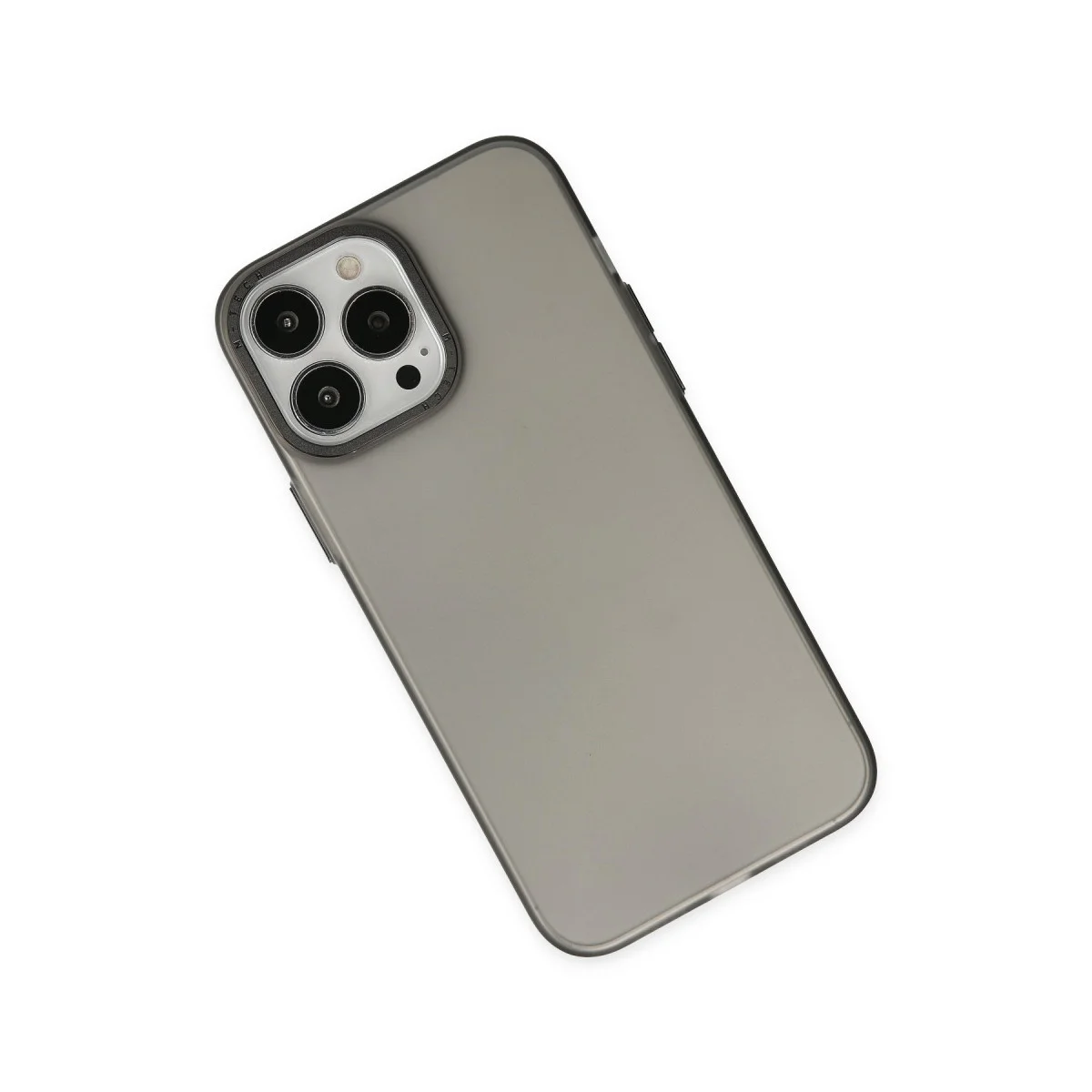 iPhone 14 Pro Max Kılıf Modos Metal Kapak - Siyah