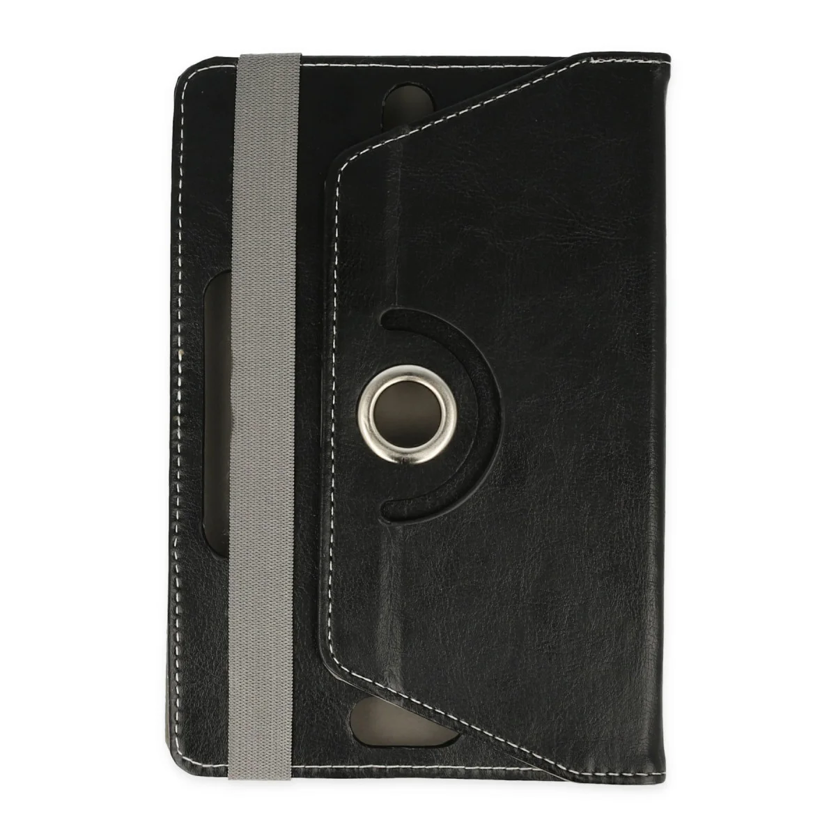 Universal 7 Kılıf 360 Tablet Deri Kılıf - Siyah