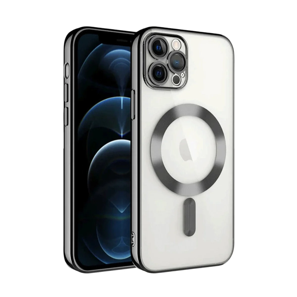 iPhone 13 Pro Kılıf Kross Magneticsafe Kapak - Siyah