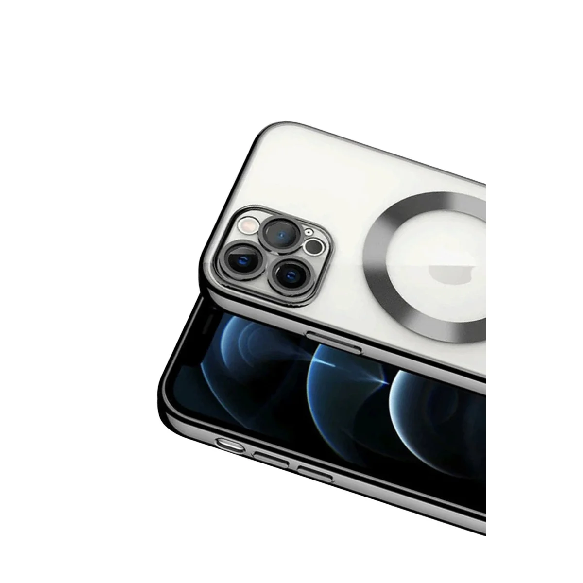 iPhone 13 Pro Kılıf Kross Magneticsafe Kapak - Siyah