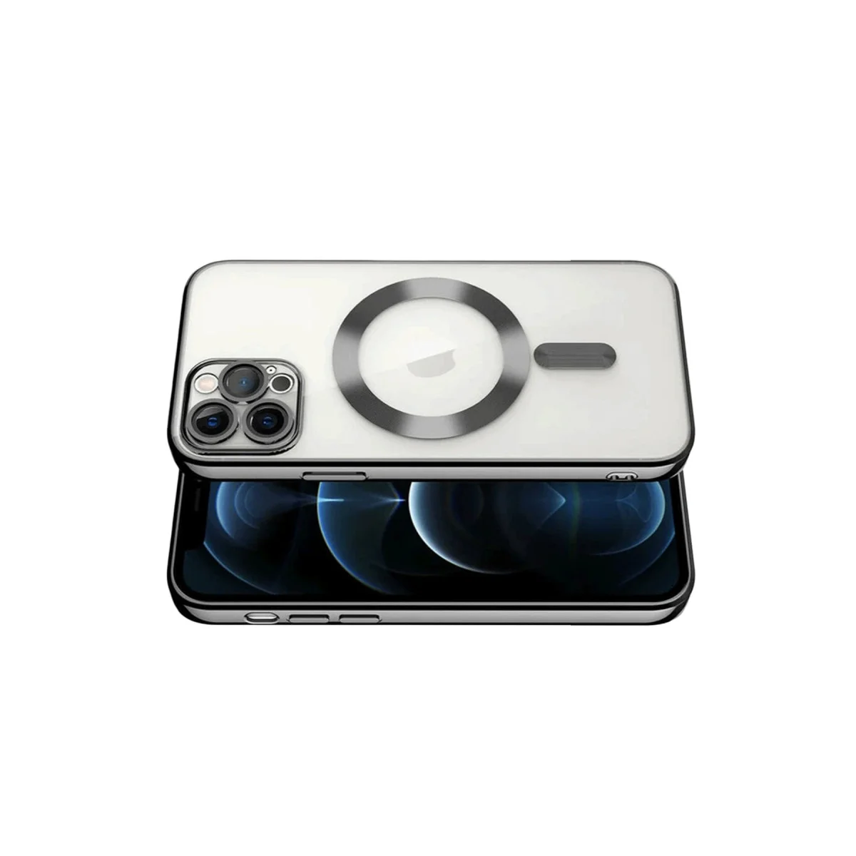 iPhone 13 Pro Kılıf Kross Magneticsafe Kapak - Siyah
