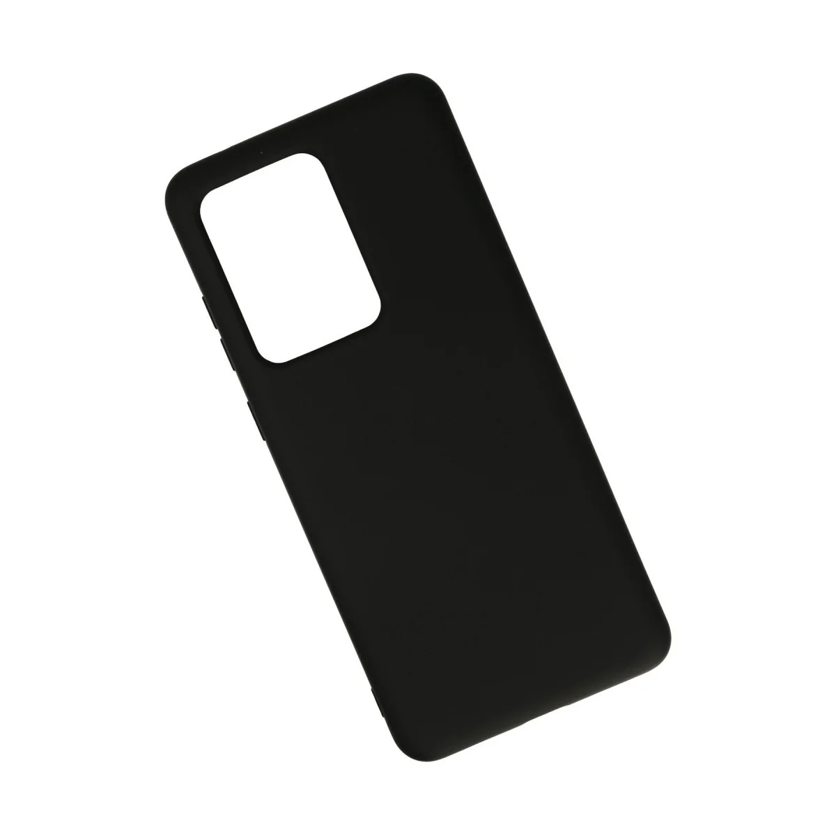 Galaxy S20 Ultra Kılıf Nano içi Kadife Silikon - Siyah