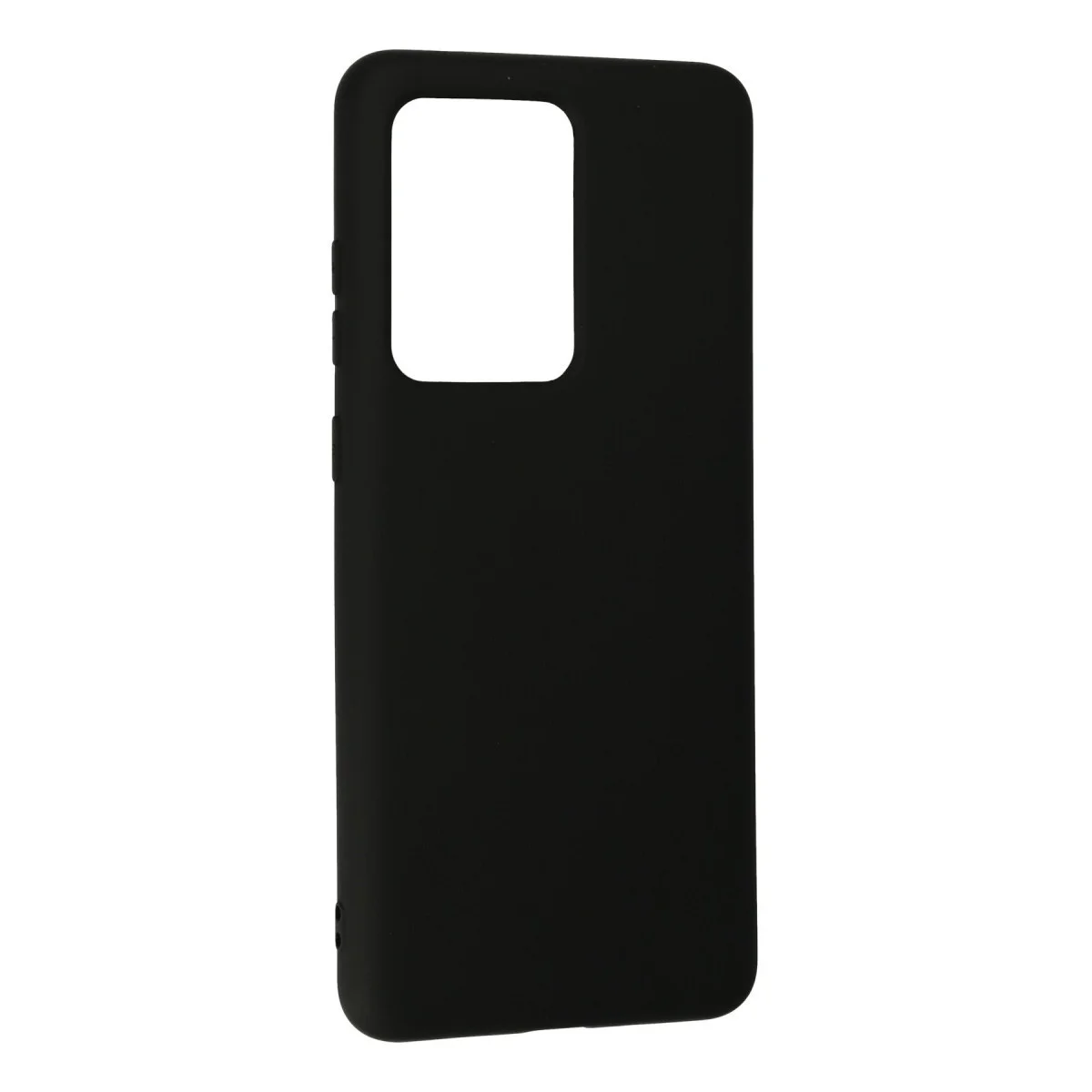 Galaxy S20 Ultra Kılıf Nano içi Kadife Silikon - Siyah