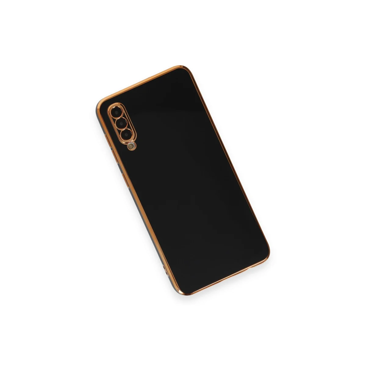 Galaxy A50 Kılıf Volet Silikon - Siyah