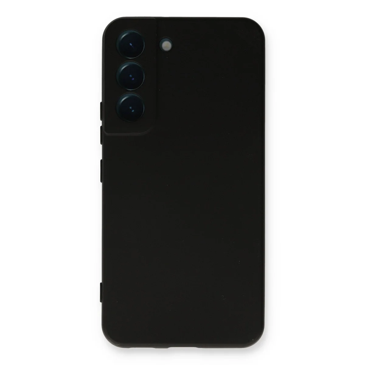 Galaxy S23 Kılıf Nano içi Kadife Silikon - Siyah