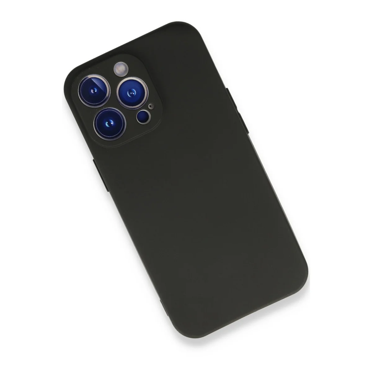 iPhone 13 Pro Max Kılıf First Silikon - Siyah