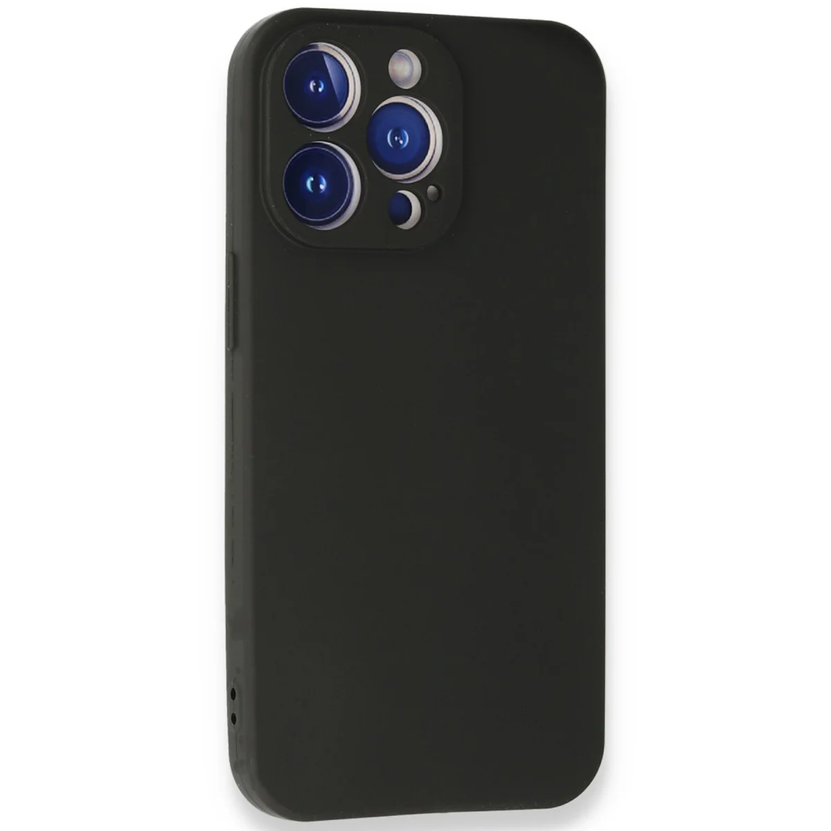 iPhone 13 Pro Max Kılıf First Silikon - Siyah