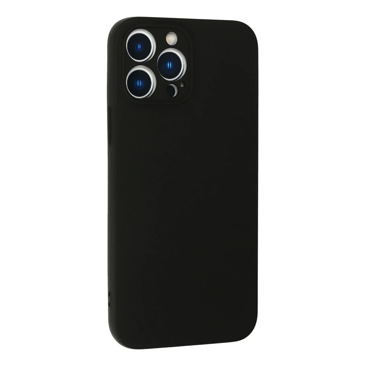 iPhone 13 Pro Kılıf Nano içi Kadife Silikon - Siyah