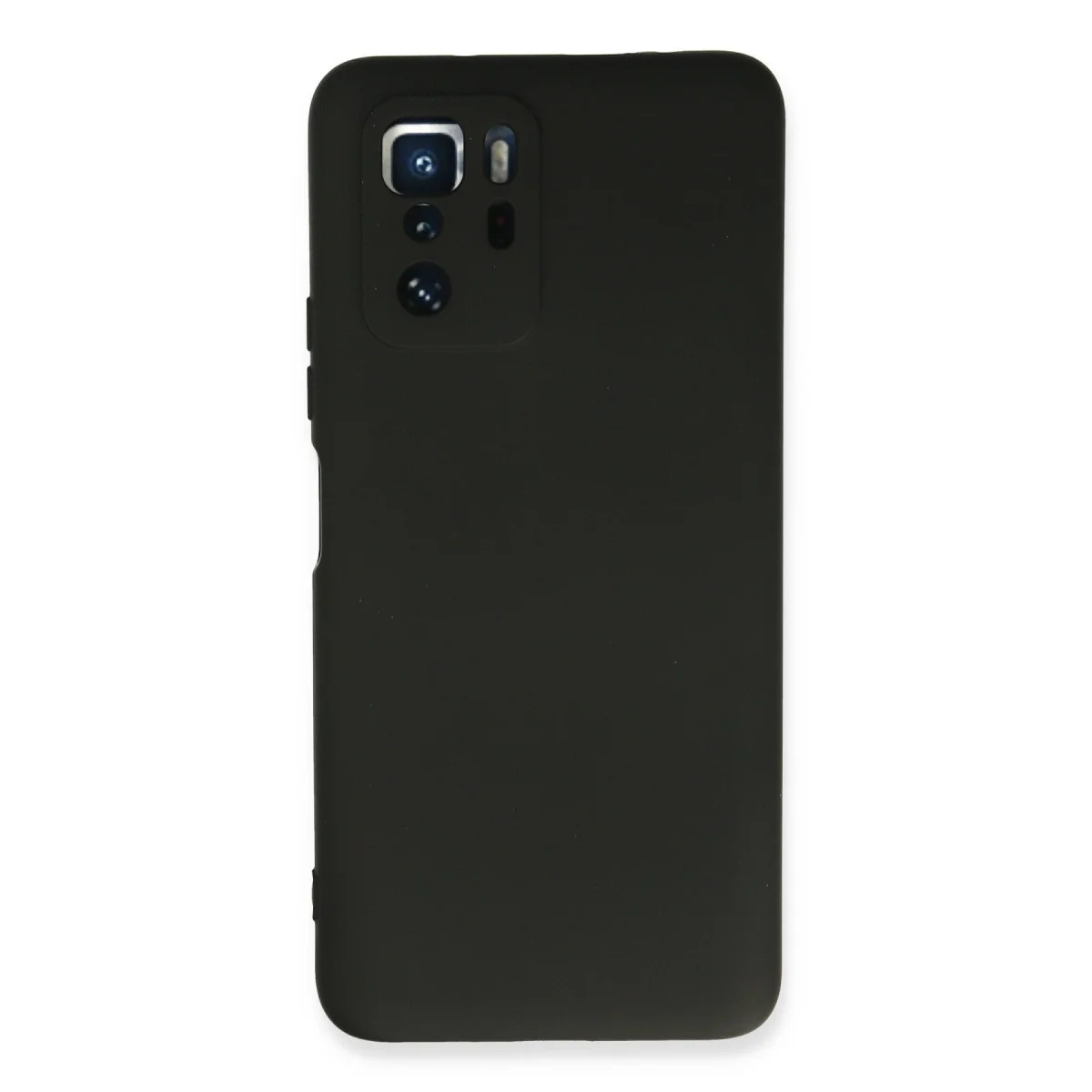 Poco X3 GT Kılıf Nano içi Kadife Silikon - Siyah