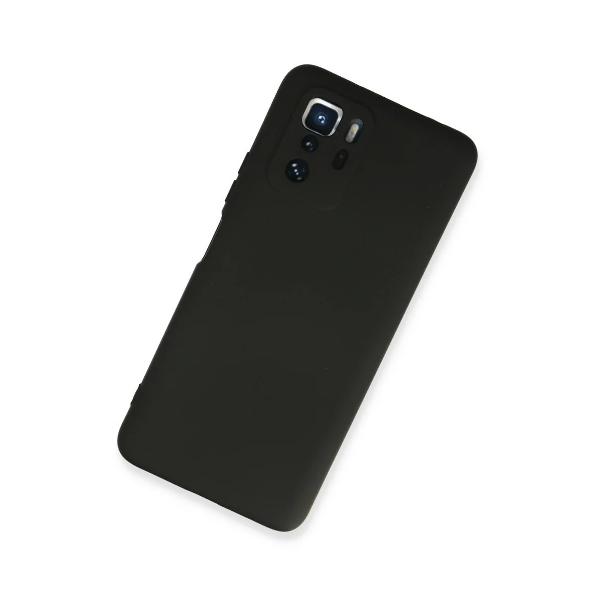 Poco X3 GT Kılıf Nano içi Kadife Silikon - Siyah