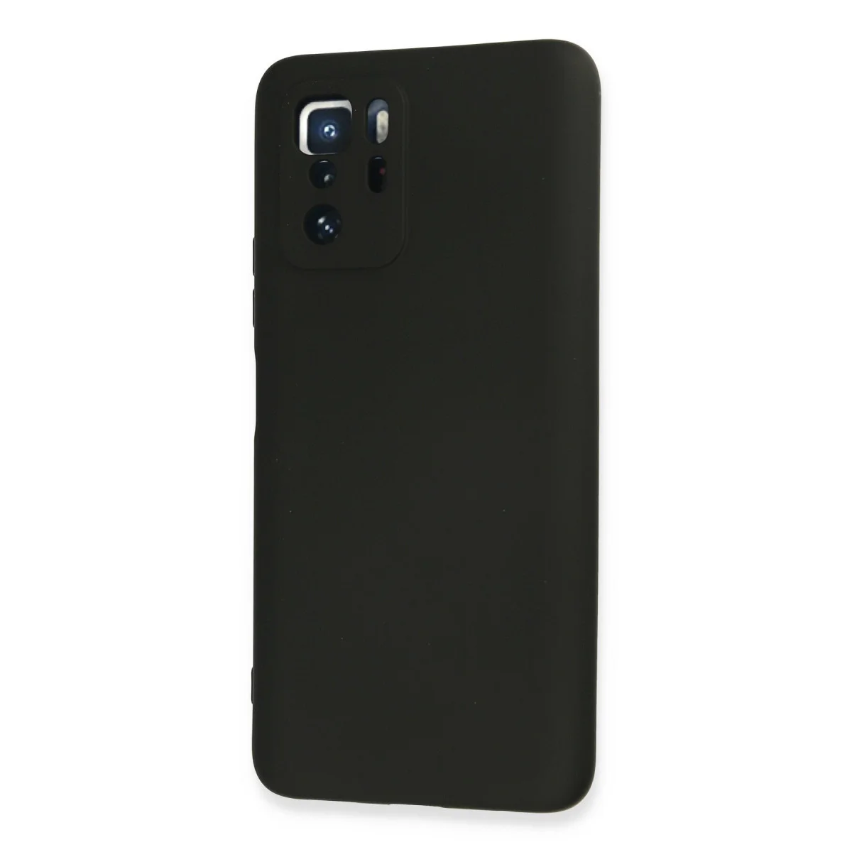 Poco X3 GT Kılıf Nano içi Kadife Silikon - Siyah
