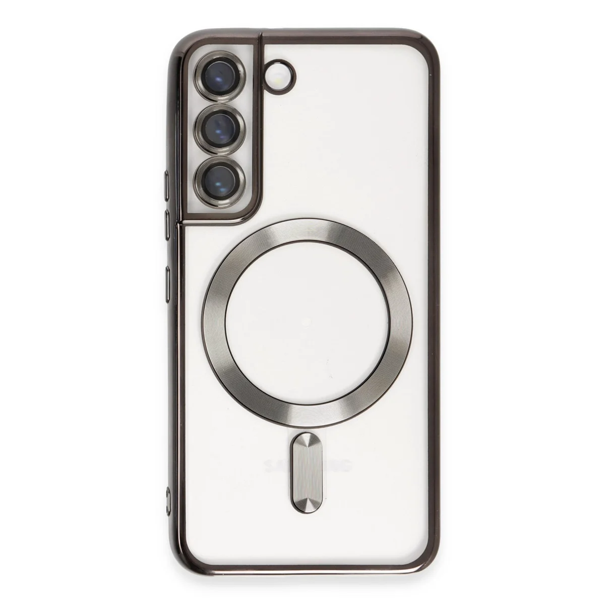 Galaxy S22 Kılıf Kross Magneticsafe Kapak - Siyah