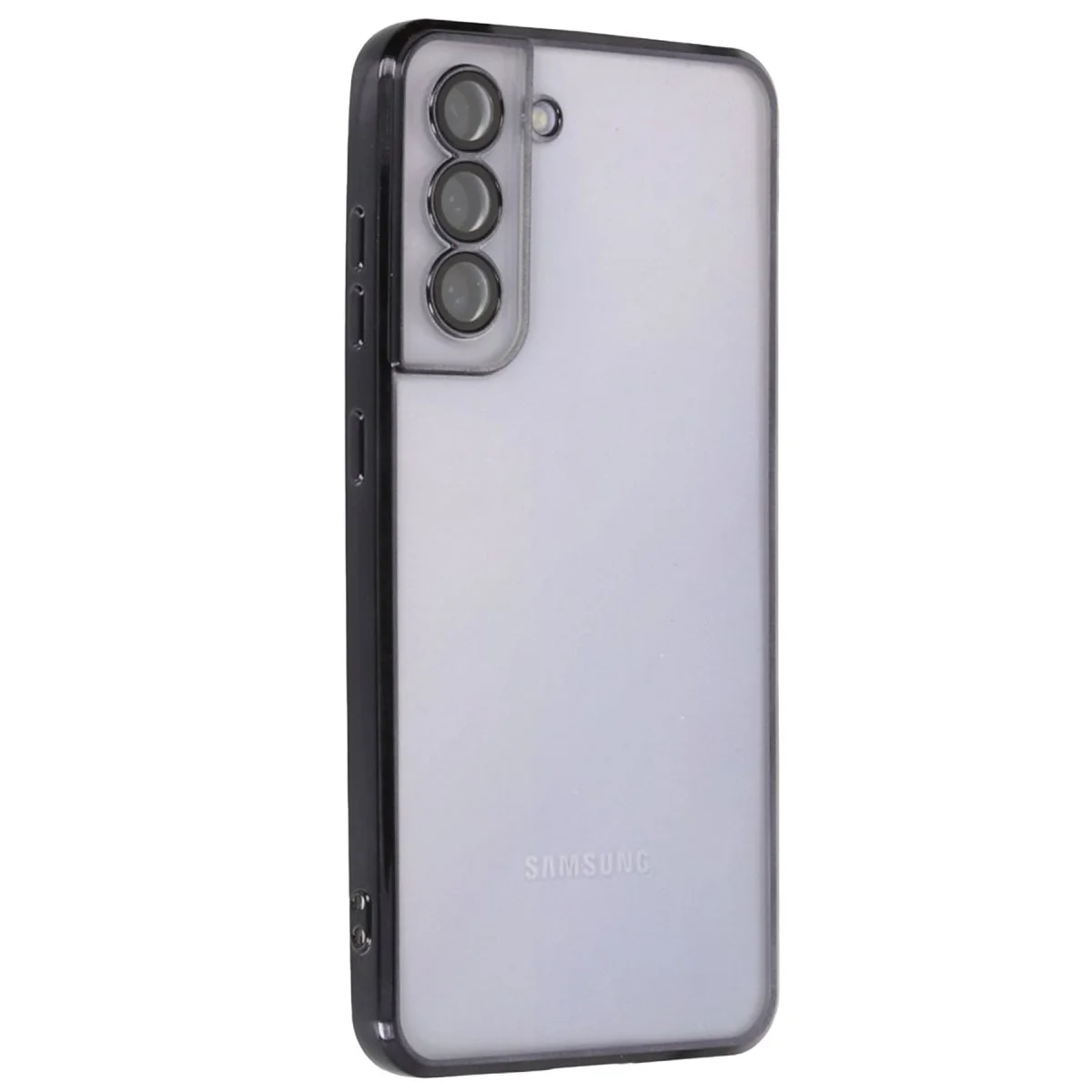 Galaxy S21 FE Kılıf Razer Lensli Silikon - Siyah