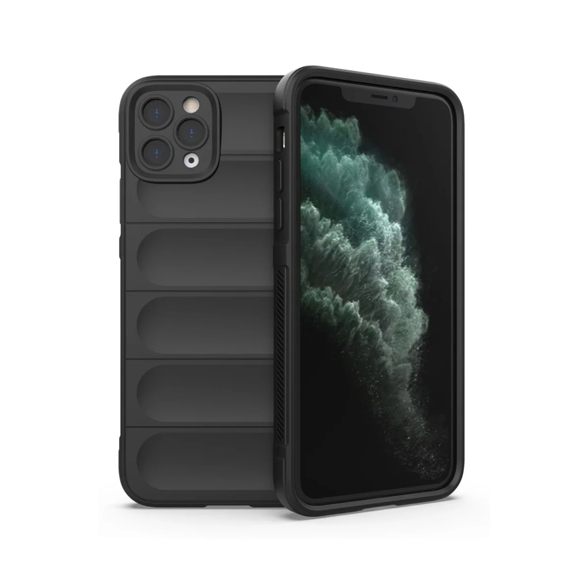 iPhone 11 Pro Kılıf Optimum Silikon - Siyah