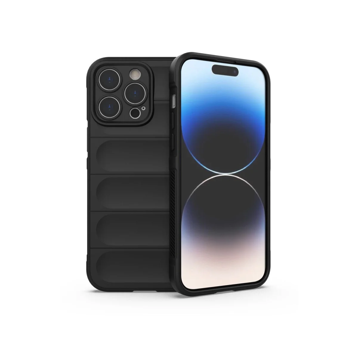 iPhone 13 Pro Kılıf Optimum Silikon - Siyah
